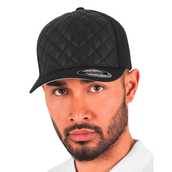 Diamond Quilted Flexfit - Black - Youth