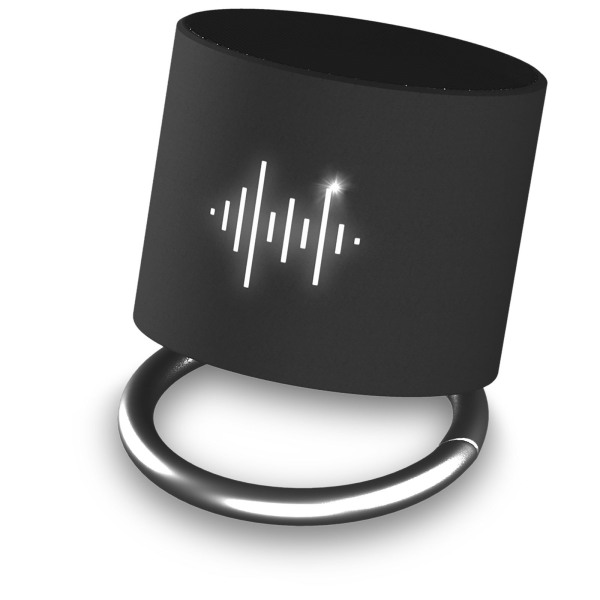 SCX.design S26 light-up ring speaker - Solid black
