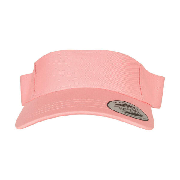 Curved Visor Cap - Light Pink - One Size